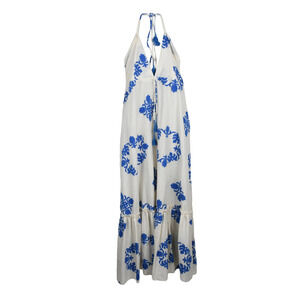 SOUVENIR Maxi Dress with Tie Closure